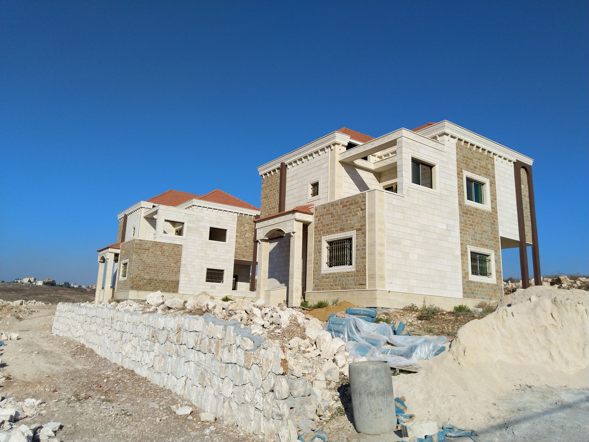 Architecture & engineering Design & visualization for Touairi 44-45 mini villas in Touairi Village, South Lebanon.